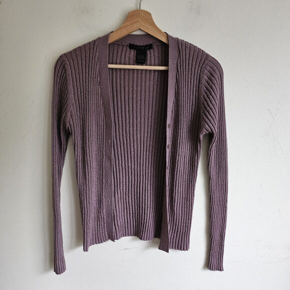 Express Vintage Sleeveless Turtleneck Sweater & Vardigan Set - Fine Ribbed - Sm - Picture 5 of 8